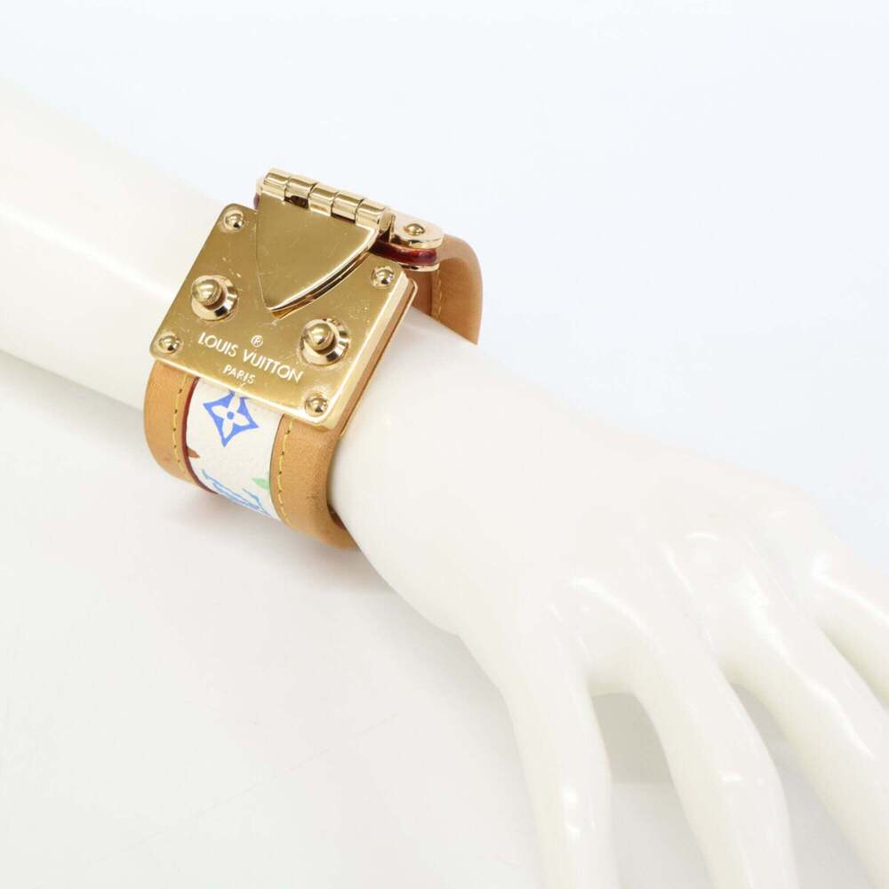 LOUIS VUITTON Brown Monogram Charm Bracelet - Picture 9 of 9